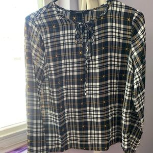 Checkered blouse